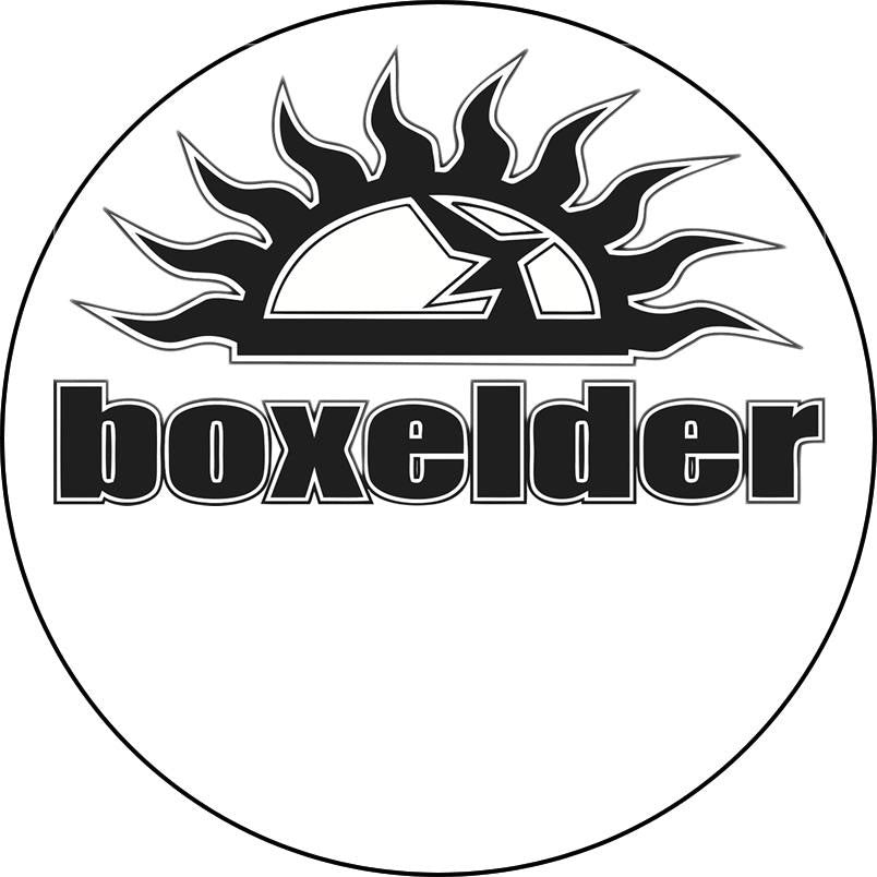 Boxelder Sun Logo Bass Drum Head